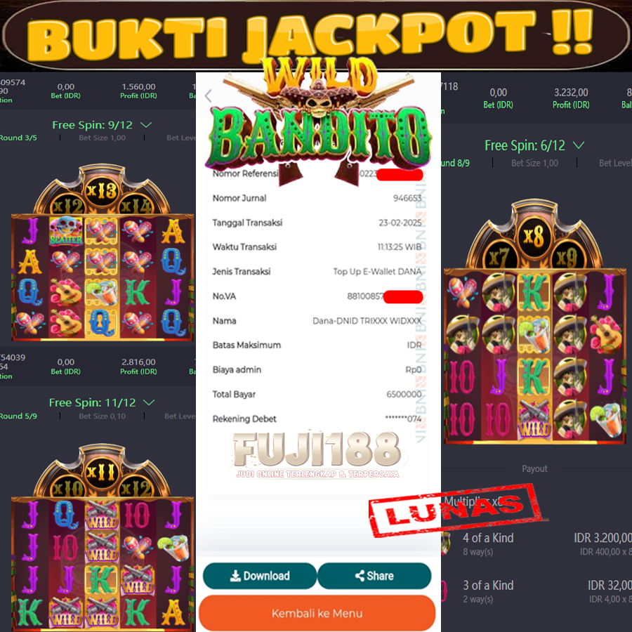 Bukti Kemenangan BANDITO