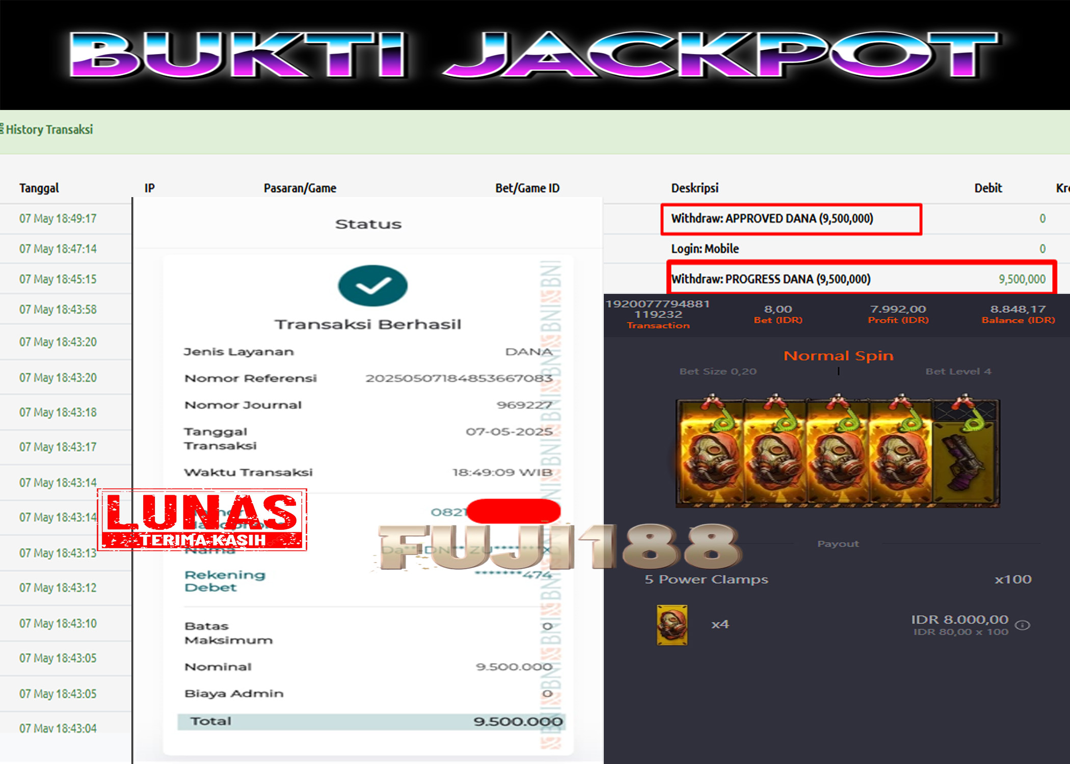 Bukti Kemenangan doomsday rampage