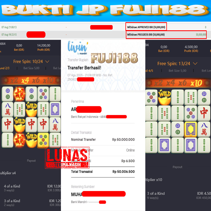 Bukti Kemenangan Mahjong ways