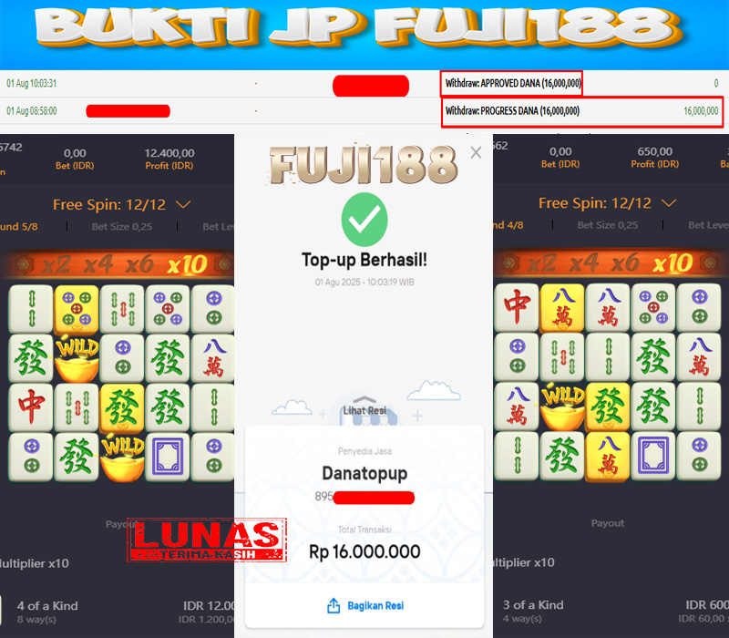 Bukti Kemenangan Mahjong Ways