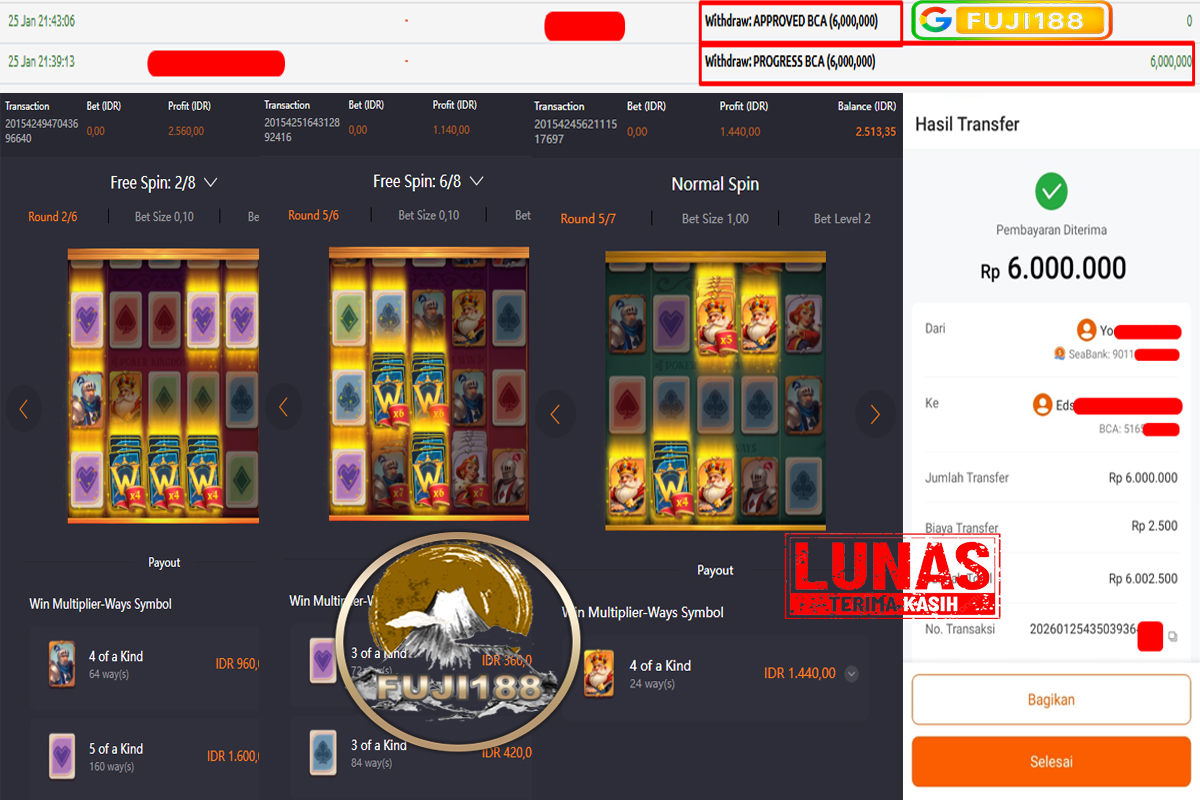 poker kingdom win